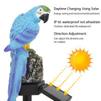 Solar Parrot Lawn Light LED Garden Ground Plug Light Outdoor Waterproof Sensing Decorative landscape lighting