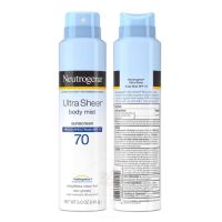 Neutrogena Ultra Sheer Body Mist Sunscreen Spray SPF 70