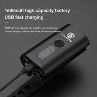 จักรยานแอลอีดีไฟหน้าจักรยานเสือหมอบ MTB 1500Mah 600 Lumens ไฟจักรยานความสว่างสูงไฟติดรถจักรยานกันฝน