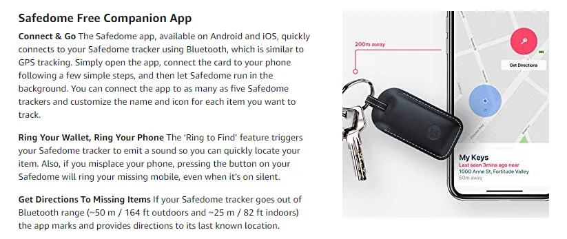 Safedome Leather Key Finder | Lazada