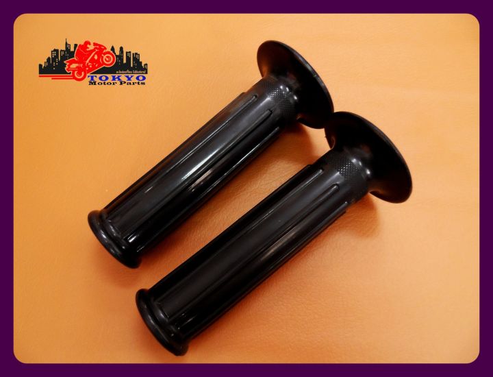 honda-cg110cg-110-handle-grip-rubber-black-ปลอกแฮนด์-ปลอกมือ-honda-cg110-สีดำ-สินค้าคุณภาพดี