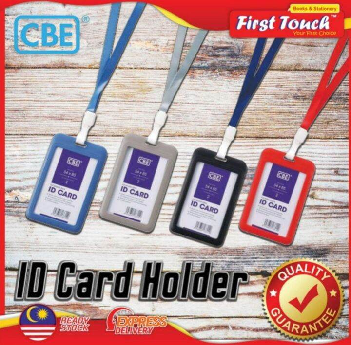 CBE ID Card Holder With Lanyard 3314 Name Tag Holder IC Holder Flip ...