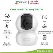 Camera wifi không dây Ezviz TY2 1080p Xoay 360 độ Chính Hãng