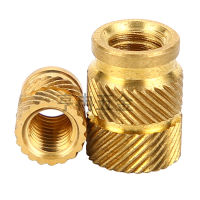 SL-type Double Twill Knurled Hot Melt Insert Nut And Screw Set 304 Stainless Steel Screw And Copper Thread Inlaid Nut Set