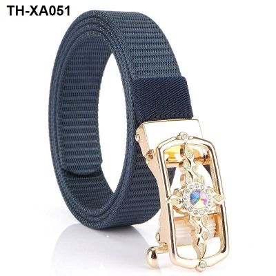 Best Selling Ladies Buckle Outdoor Pattern Canvas Woven