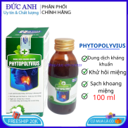 DUNG DỊCH KHÁNG KHUẨN PHYTOPOLYVIUS- Làm sạch khoang miệng