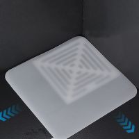 【cw】hotx Floor Drain Cover Silicone White/gray Deodorant Sink