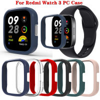 เคสฝาครอบกลวงแข็ง PC ครึ่งแพ็คป้องกันสำหรับ Redmi Watch 3อุปกรณ์เสริมสำหรับนาฬิกาอัจฉริยะกรอบอะไหล่กรอบป้องกันกันชน