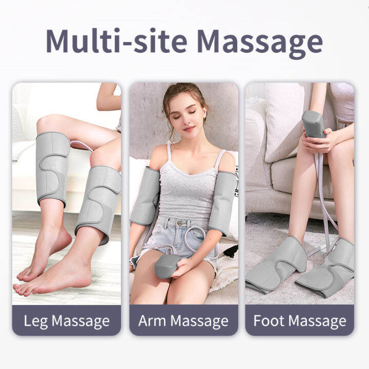 jinkairui-นวดขา-ถุงลมนิรภัยนวดนวดประคบร้อน-leg-massager-เครื่องนวดถุงลมเพื่อเรียวขาสวย-ใช้ได้ทั้งขาและแขน-ผ่อนคลายความปวดเมื่อย