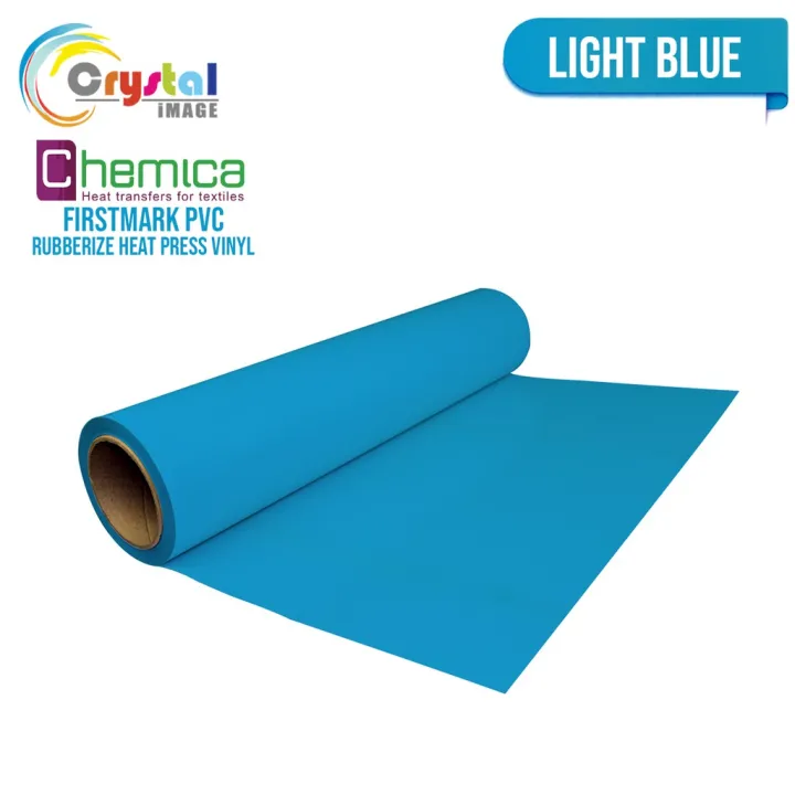 Chemica Firstmark Rubberized PVC Heat Press Vinyl (20in x 1m) Cuttable