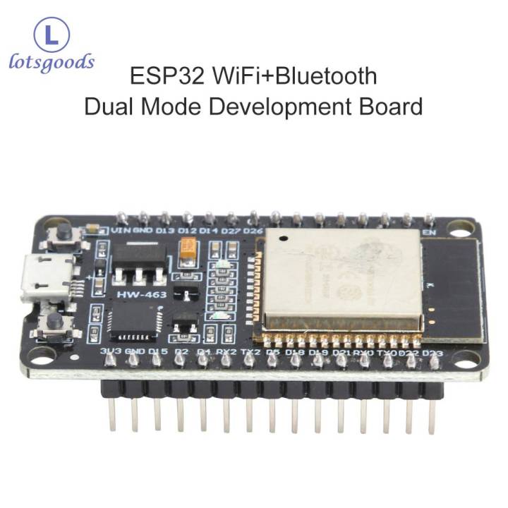 เครื่องบอร์ดพัฒนา-cpu-dual-core-wi-fi-รองรับ-esp-wroom-32-esp-32s-esp32บลูทูธ