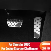 For Chrysler 300C 2007 2019 For Dodge Charger Challenger 2009 2019 Car Accelerator Brake Pedals Cover Non slip Pad Accessories