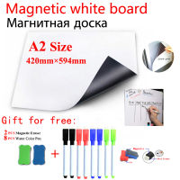 A2 Size Magnetic Whiteboard Dry Erase White Board School Student Supplies Stationery Office Message Painting Board Fridge Magnet