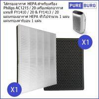 ไส้กรองอากาศ HEPA สำหรับเครื่อง ฟิลิปส์  Philips รุ่น AC1215 / 20 FY1410 / 20 FY1413 / 20 เครื่องฟอกอากาศ Pm2.5 กรองกลิ่น ควัน สารก่อภูมิแพ้