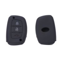 wenminr Silicone Car Key Case Cover 3 Buttons For Hyundai IX25 IX35 Creta