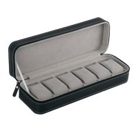 （QIQI tool） 6 Slot WatchPortable TravelCase CollectorJewelryBox