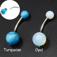 【CW】 CHUANCI 1 Stone Belly Navel Piercing New Jewelry