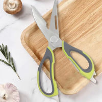 Multi-function Kitchen Detachable Scissors 6 in 1 กรรไกรทำอาหาร กรรไกรทำครัว มัลติฟังก์ชั่ครัวกรรไกรที่ถอดออกได้ กรรไกร​ตัดอาหาร กรรไกรครัวสแตนเลส