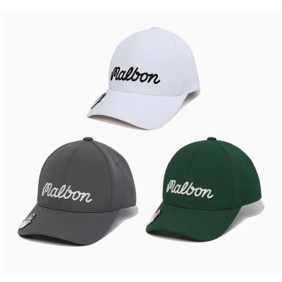 เสื้อผ้าลำลองกลางแจ้งหมวกเบสบอลใหม่ฤดูใบไม้ร่วงและฤดูหนาว Malbon หมวกกอล์ฟแฟชั่นอินเทรนด์สไตล์หมวกชาวประมงพอดีตัว