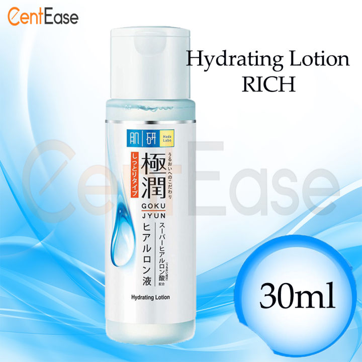 Hada Labo Hydrating Lotion Rich 30ml Lazada