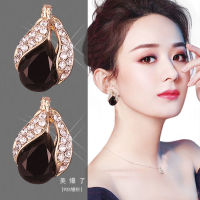 S999 Sterling Silver Fangtian Tianyu Earrings Simple and Fashionable High Temperament Earrings Female Atmosphere Versatile Earrings CGTB CGTB QDDK QDDK