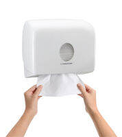 ALL WIN กล่องใส่กระดาษเช็ดมือแบบแผ่น AQUARIUS M-Fold Hand Towel Dispenser Kimberly-Clark มีของพร้อมส่ง