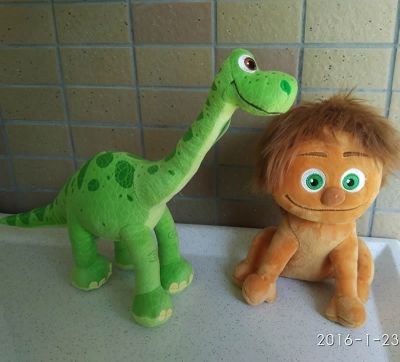 1set The Good Dinosaur 22cm Spot Boy 30cm Dinosaur Arlo plush stuffed toys for Children Birthday Gift