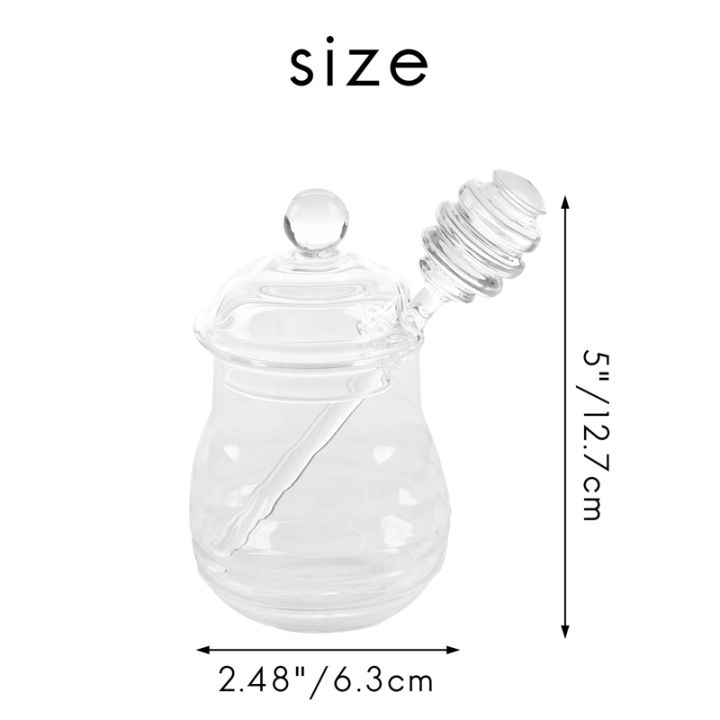 transparent-glass-honey-jar-with-lid-honey-jar-with-dipper-clear-9-ounces