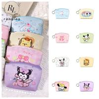 กระเป๋าเงินการ์ตูน RONGLA Kuromi กระเป๋าเก็บของเมโลดี้ของขวัญ Dompet Koin นักเรียน