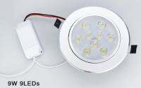 สุดคุ้มเกินราคา LED Downlight 9W โคมดาวน์ไลท์  โคมไฟฝังฝ้า