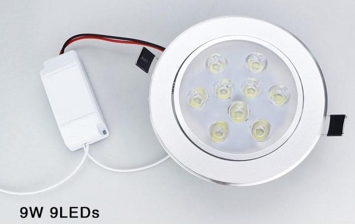 สุดคุ้มเกินราคา-led-downlight-9w-โคมดาวน์ไลท์-โคมไฟฝังฝ้า