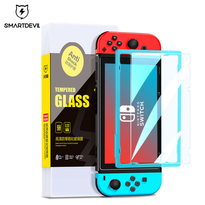 smartdevil-ฟิล์มกระจก-เต็มจอ-screen-protector-for-nintendo-switch-oled-switch-lite-switch-v2-ns-tempered-glass-film-full-coverage-with-anti-bluelight-hd-anti-fingerprint-explosion-proof