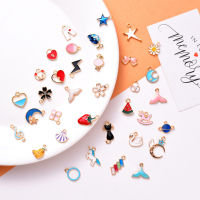 DIY jewelry accessories bracelet handmade pendant accessories dripping alloy small pendants 100 models DIY into various jewelry