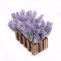 【CC】 6pcs/lot mini lavender flowers artificial handmade wedding home decoration scrapbook gift box