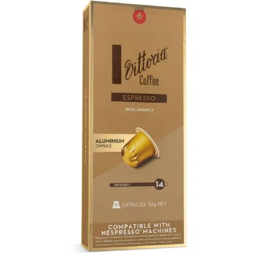 Vittoria Coffee Espresso Capsules 