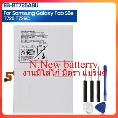แบตเตอรี่ EB-BT725ABU สำหรับ Samsung Galaxy Tab S5e T720 T725C S6 Lite SM-P610 P615C แท็บเล็ตแบตเตอรี่7040MAh