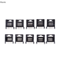 Renk 10pcs unlocked RJ11 RJ45เครือข่าย Modular PCB CONNECTOR แจ็คเชื่อมต่อ