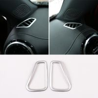 2 Color Car Essories ABS Car Dashboard Outlet Decoration Frame 2 PCS For Benz A-Class W176 2019