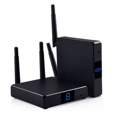 200M Wireless -Compatible Video Transmitter and Receiver Parts HD Extender Low Latency 1080P 3D Video WIFI Transmission
