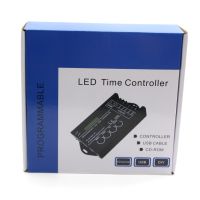 Time Programable RGB LED Controller TC420 TC421 WiFi 5 Channel 20A Common Anode dimmer for RGB 5050 3528 COB led strip light