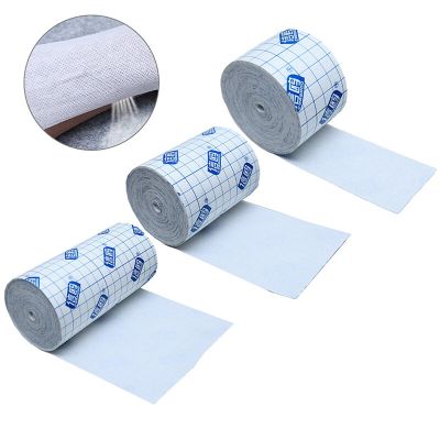 1 Roll Non-woven Tape Adhesive Plaster Breathable Anti-allergic Medicinal Wound Dressing Fixation Tape Drug Patches Bandage Adhesives Tape