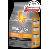 [ลด 50%] ส่งฟรีทุกรายการ!! Nutrience Infusion​-นูเทรียนซ์ อินฟิวชั่น 2.27kg.รสไก่​ สำหรับแมวโต(EXP.05/2022)