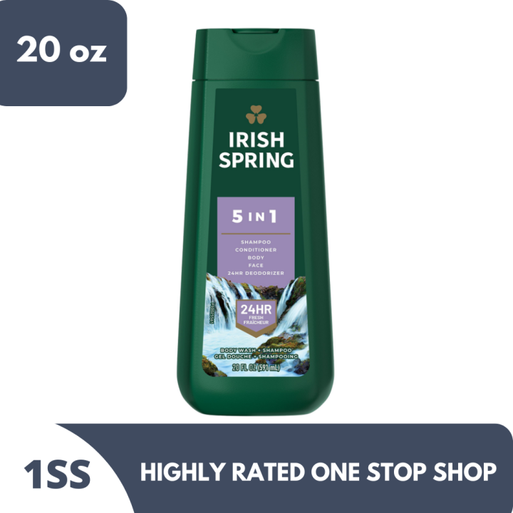 Irish Spring 5 in 1 Body Wash 20 oz Lazada PH