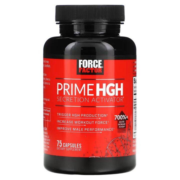 Prime HGH Human Growth Hormone Secretion Activator, 75 Capsules | Lazada PH