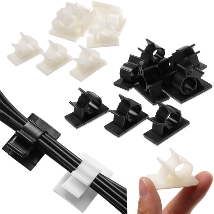 100pc-self-adhesive-cable-clips-drop-wire-clips-cable-clamps-tie-holder-cable-wire-organizer-management-for-car