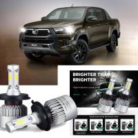 LAI 80W โคมไฟหลอดไฟหน้า S2สีขาว6000K สำหรับ Toyota HILUX VIII 2015-2023 (ไฟฉายคาดศีรษะ)