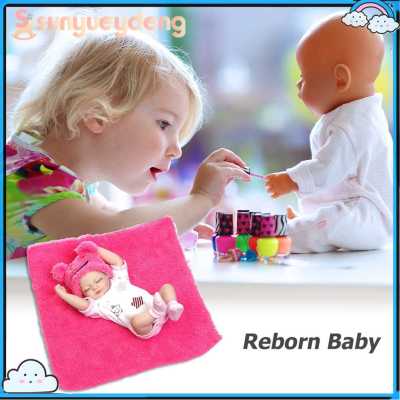 28เซนติเมตรเต็มร่างกายมินิ Reborn ทารกแกล้งเล่นซิลิโคนไวนิล Reborn เด็กเอาใจของเล่นน่ารัก Reborn ตุ๊กตาทารกพันธมิตรของขวัญ