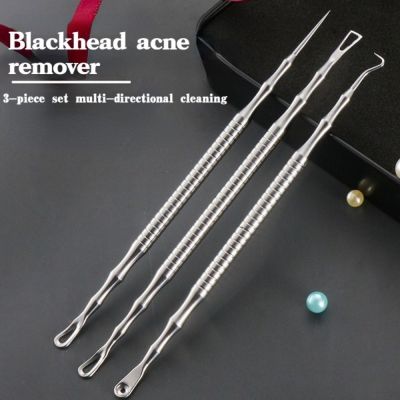 【cw】 1 Hot Blackhead Comedone Acne Blemish Extractor Remover Face Pore Cleaner Needles Remove Tools