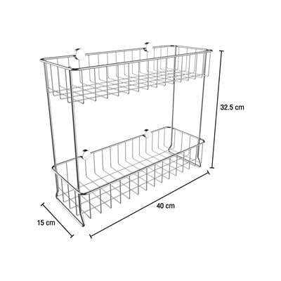 buy-now-ชั้นวางของแบบติดผนัง-2-ชั้น-dylan-kassa-home-รุ่น-chr-19043-ขนาด-40-x-15-x-32-5-ซม-สีเงิน-แท้100