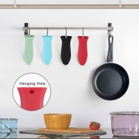 Limited Time Discounts Silicone Hot Handle Holder, Potholder For Cast Iron Skillets, Ruer Pot Handle Sleeve Heat Resistant For Frying Pans &amp; Griddles